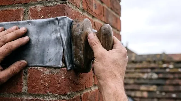 Flashing repair in Gimghoul